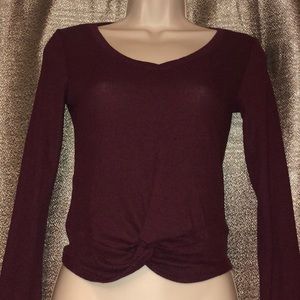 Aeropostale Maroon Top